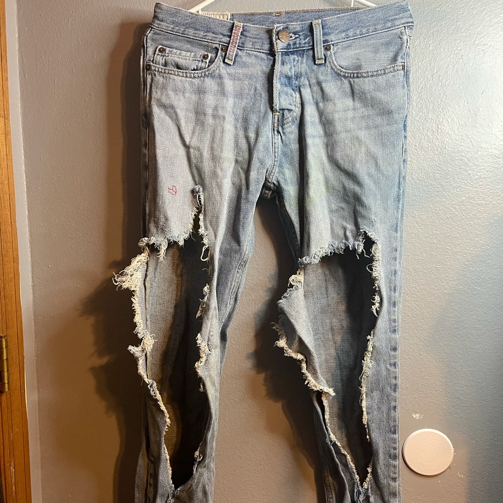 Hollister Women's Vintage Distressed Jean's